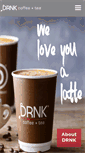 Mobile Screenshot of drnkcoffee.com