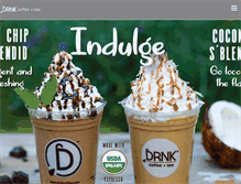 Tablet Screenshot of drnkcoffee.com